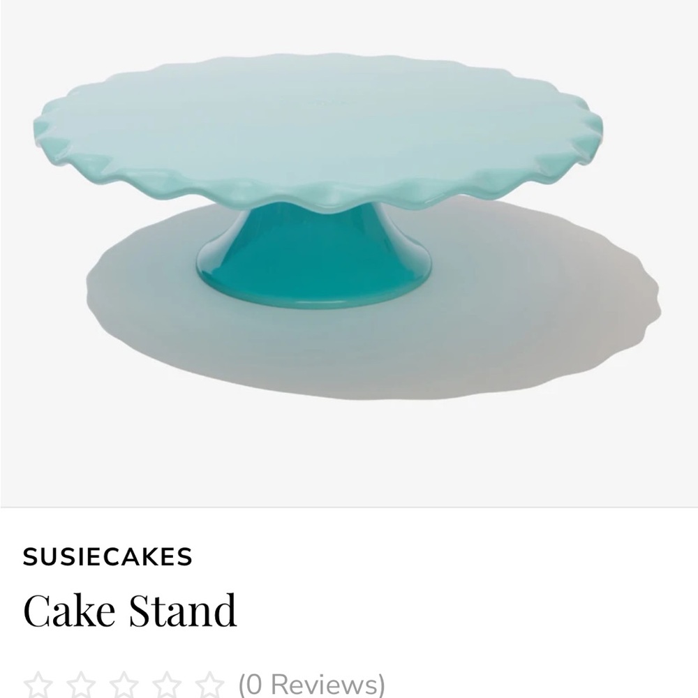 Susie Cakes cake stand ~ blue ~ melamine ~ Fabfitfun